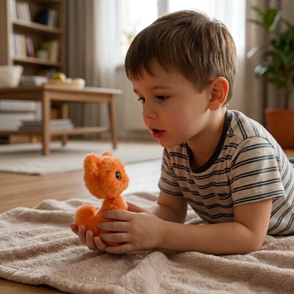 Lumi Curious Cat – AI Talking Plush Toy