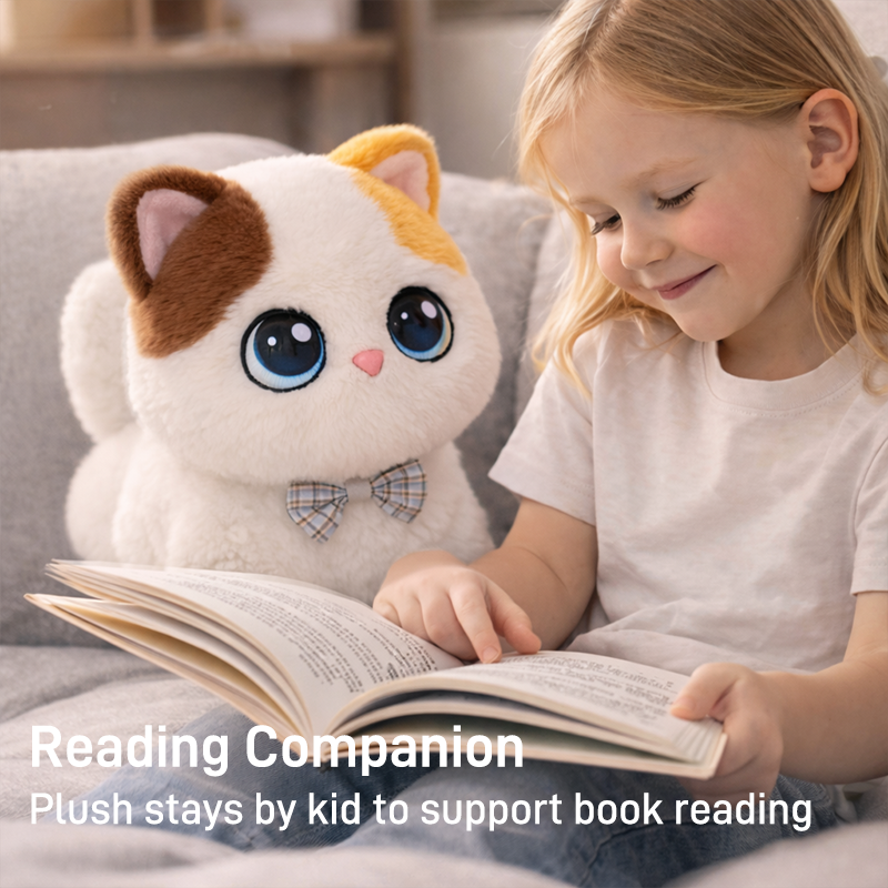 Lumi Calico Cat - Interactive Learning Companion Robot