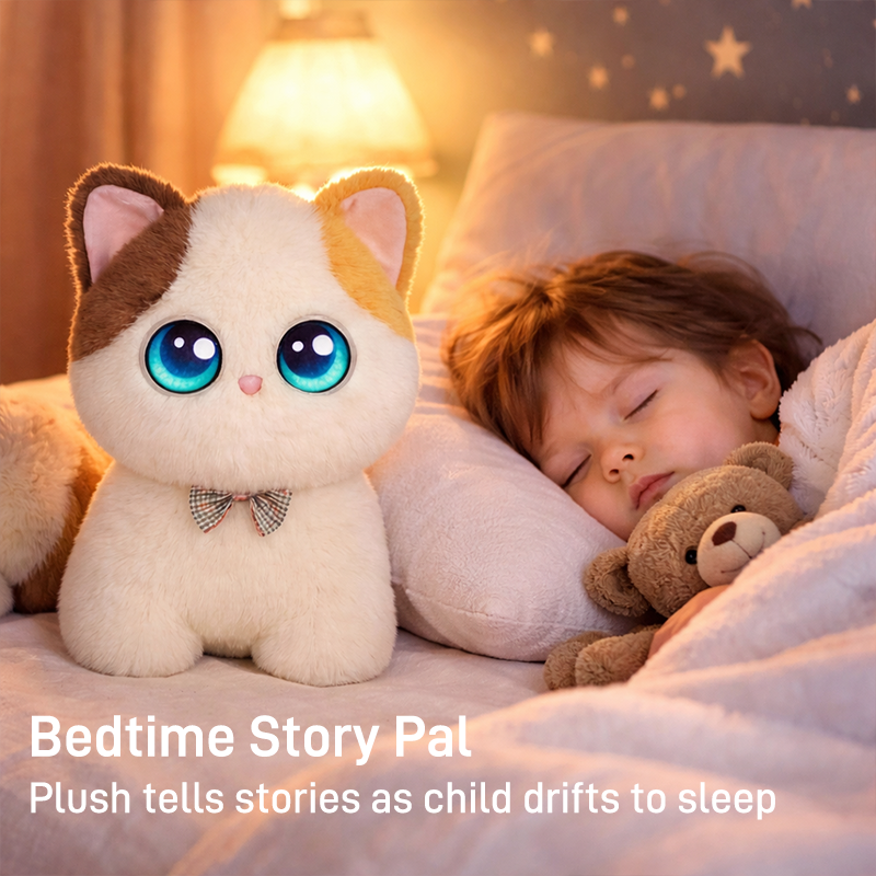 Lumi Calico Cat - Interactive Learning Companion Robot